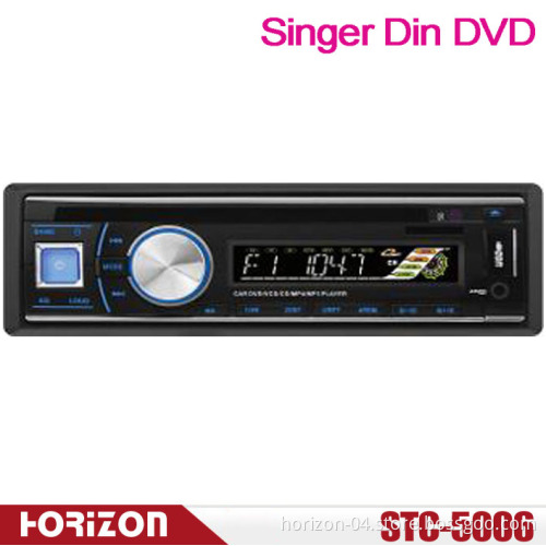 STC-5006 Single DIN Car DVD Player Support CD, USB, SD MMC Card Real Time Clock Function
